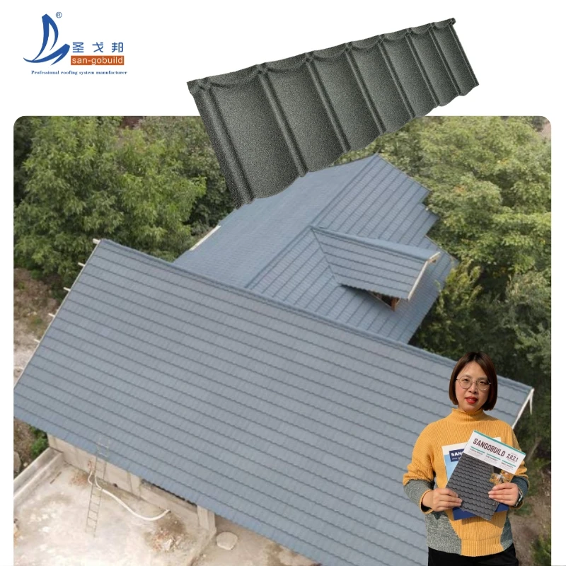 Металлический кровельный лист с каменным покрытием 0 5 мм высококачественный металлический 50 лет