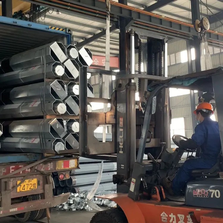 High Quality High Mast Steel Poles
