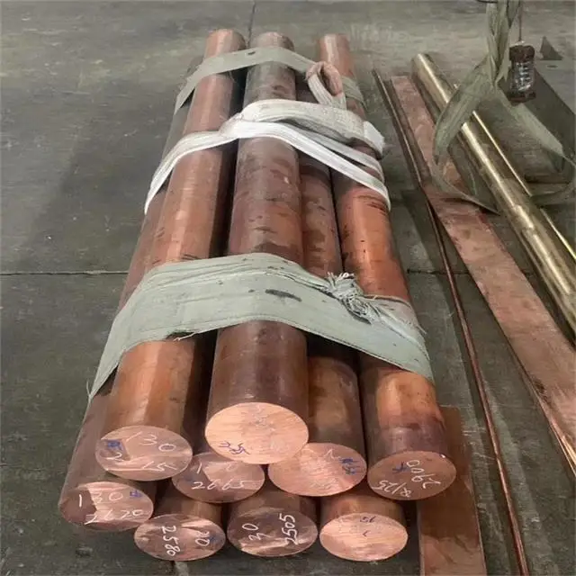 Copper  Rod for High Conductivity Grounding C11000 Copper Bus Bar