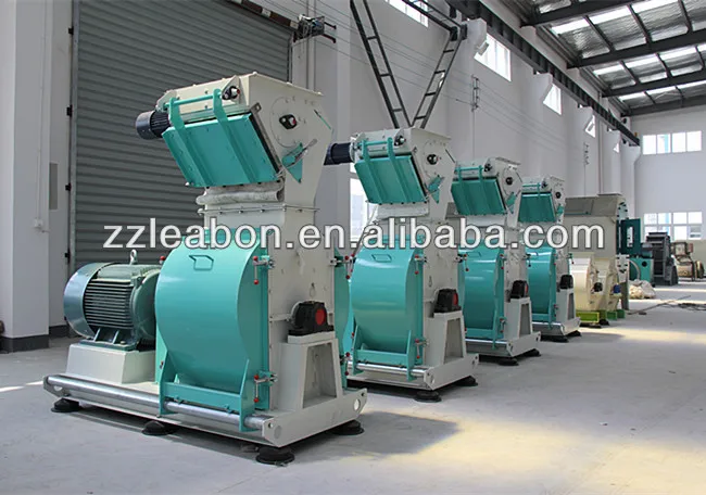 Crusher Machine for Animal Feeding Wheat/Bean/Corn Grinding Machine Feed+Processing+Machines Hammer Mill