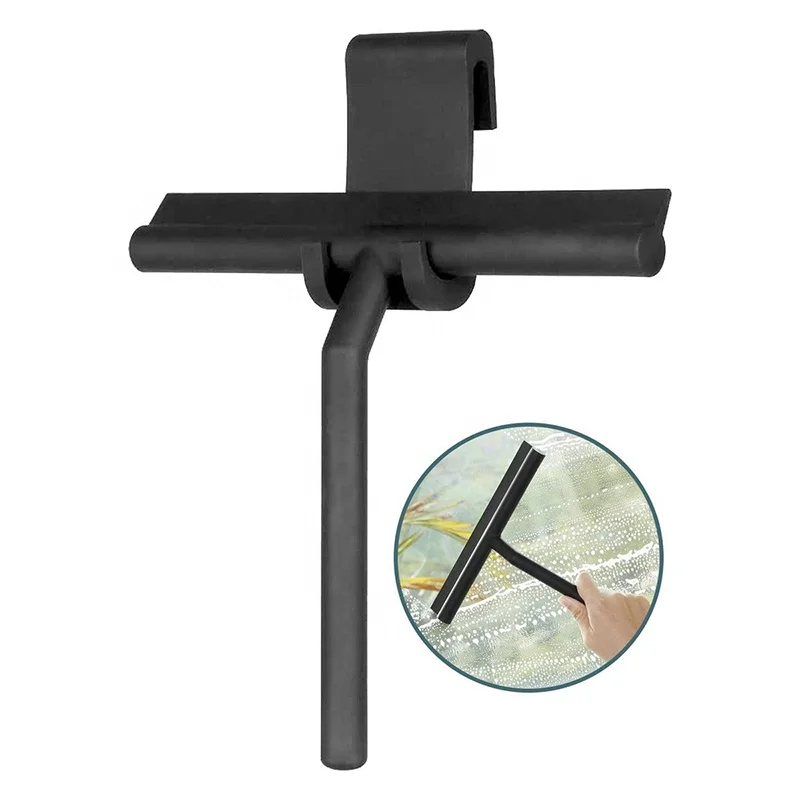 Professional Shower Squeegee Window Glass Wiper Scraper Cleaner Squeegees with Silicone Blade