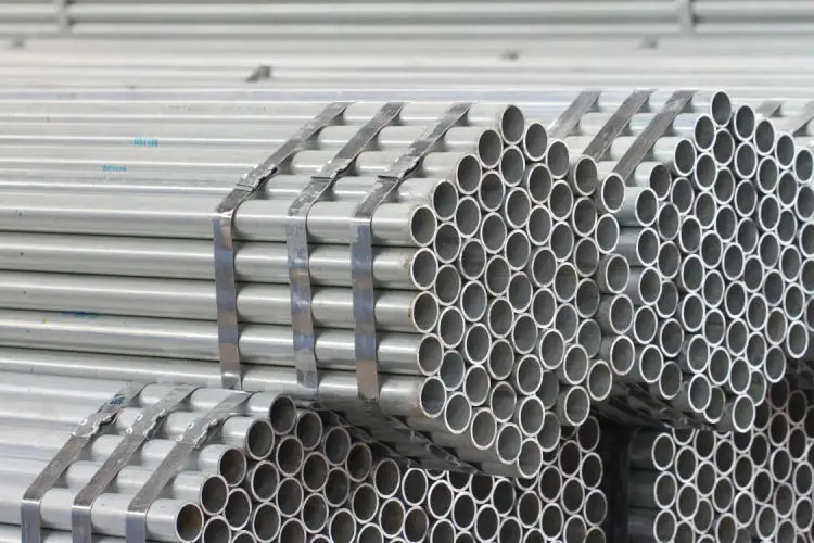 ASTM A53 gr.b труба из оцинкованной стали q235 сталь тестовый сертификат стальной трубы