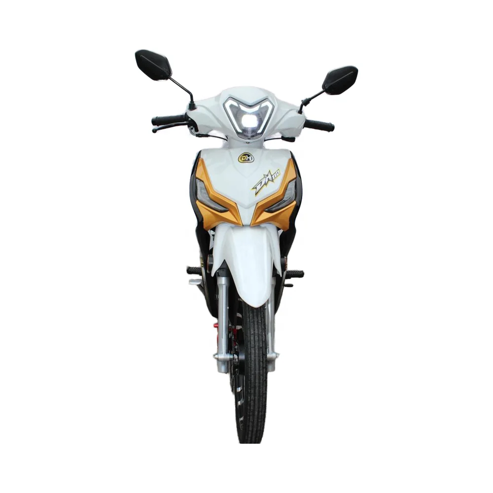 2025 New Arrival Fashion Design 110CC Cub Underbone Petrol Motorbike with 4 Stroke Engine  Drum Disc for Sales