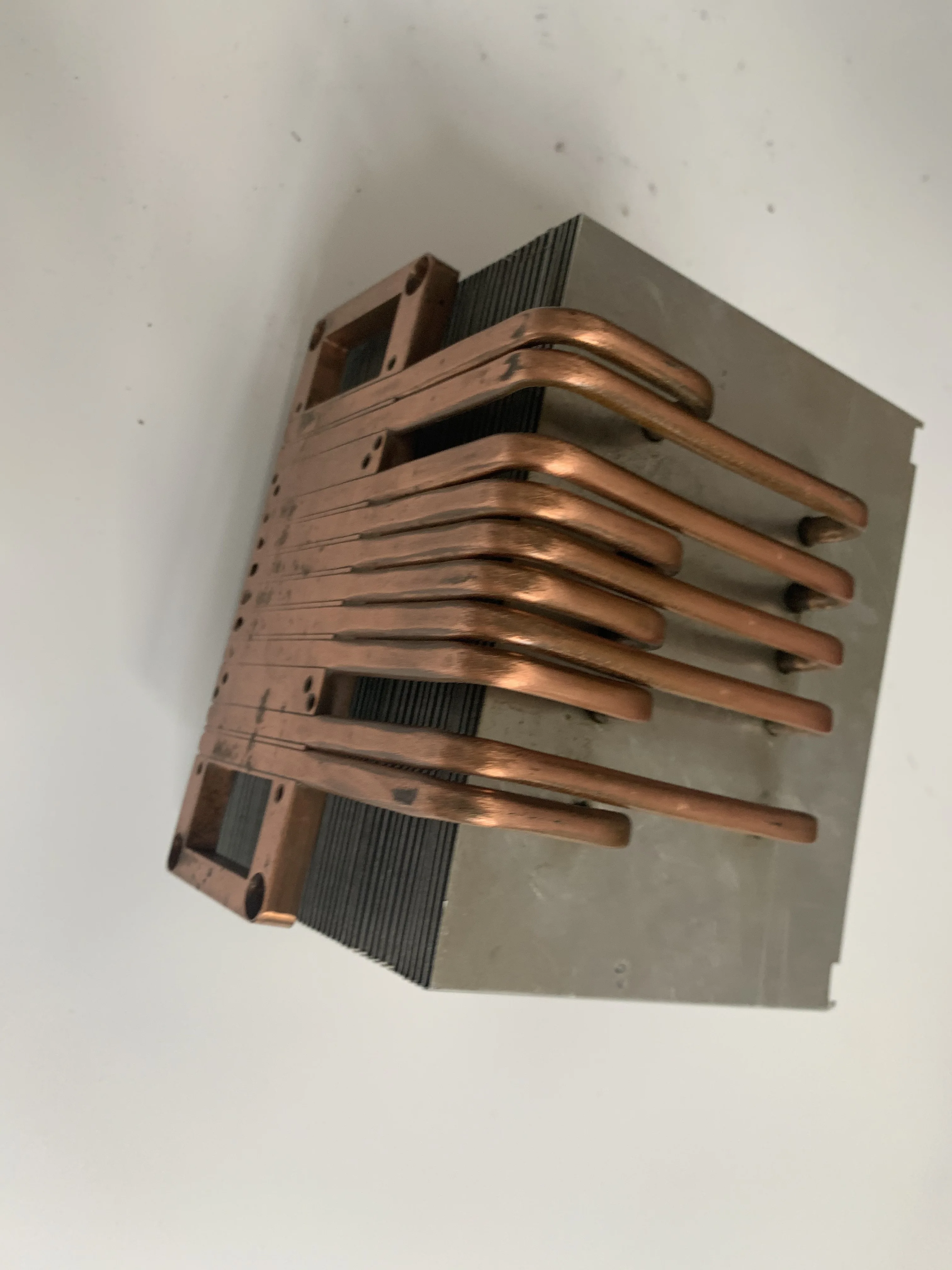 LED Cooler Heatsinks with Copper Sintered Heat Pipe Copper Heat Sink Module 5 Heat Pipe