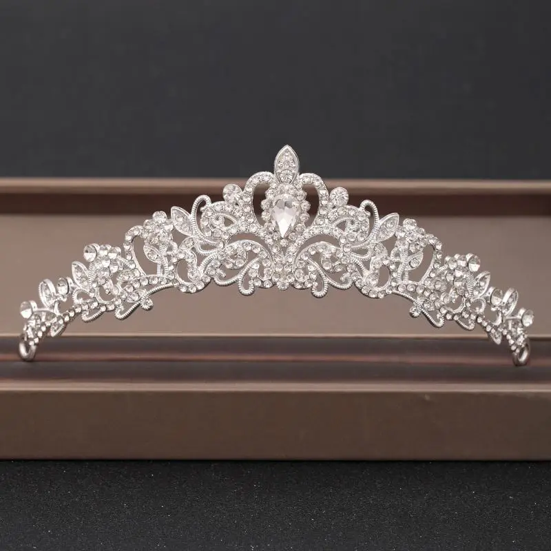 Wedding Hair Jewelry Tiara Color Rosa Para 15 A os Fine Luxury Girl Jewelry Crystal Crown.