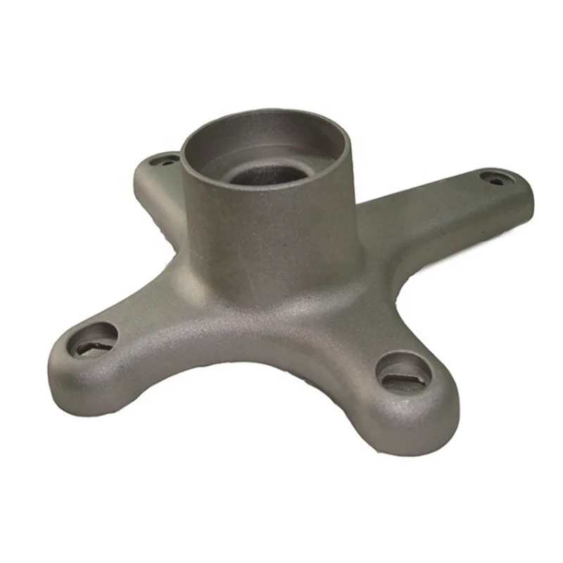 Factory oem outdoor indoor metal furniture die casting aluminum legs arms aluminum die casting chair base