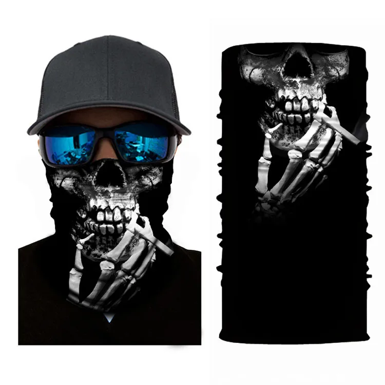 
Wholesale Cheap Tube Neck Printing Fashion Face Sport Vogue Neck Sublimation Seamless Head Custom Print Bandana Fabric 