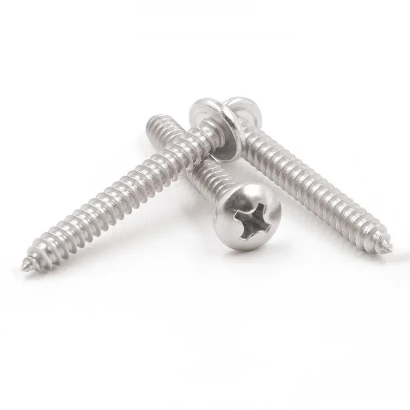 Micro  Machine Self Tapping Screw Stainless steel 3.2mm 4.2mm Mini Small Size Plain Finish Steel Screws for Watches DIN Standard