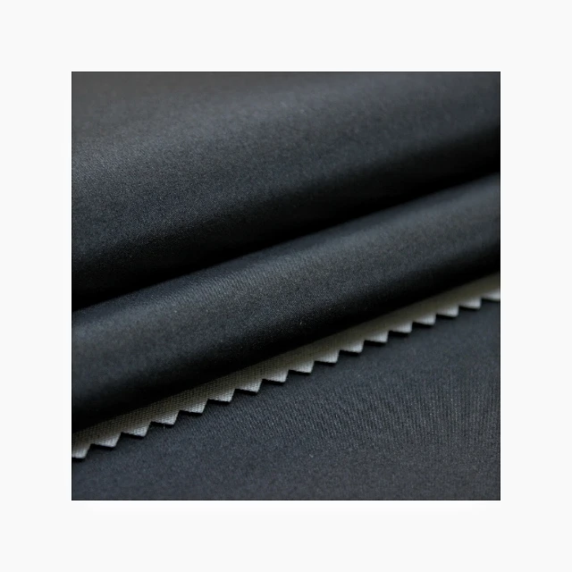 100 poly pongee microfiber  breathable waterproof soft shell fabric for outdoor fabric