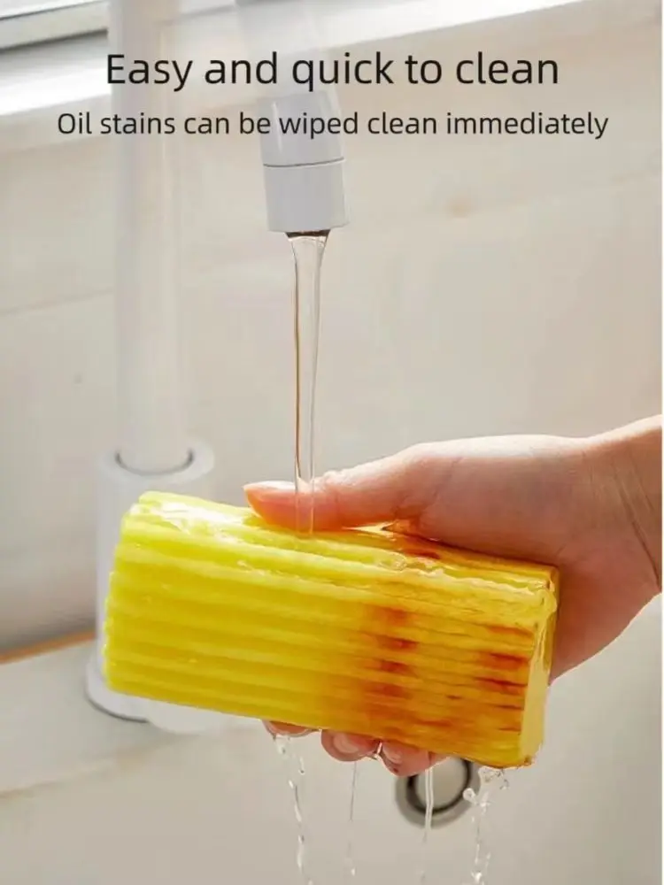 Kitchen Magic Sponge PVA Scrub Dishwashing Damp Cleaning Duster  Damp Random Color for Cars Blinds Mirrors  Railings Ceiling Fan