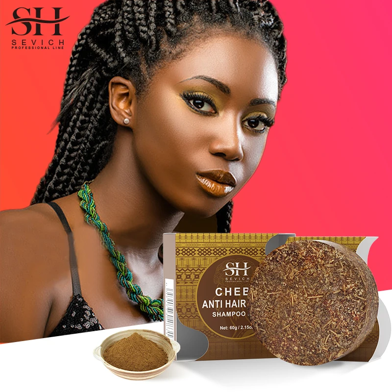 Africa Chad Chebe Shampoo Bar Natural Hair Growth Soap Women Fluffy Anti Loss Hair Regrowth Soap Treatment Hair Care Product