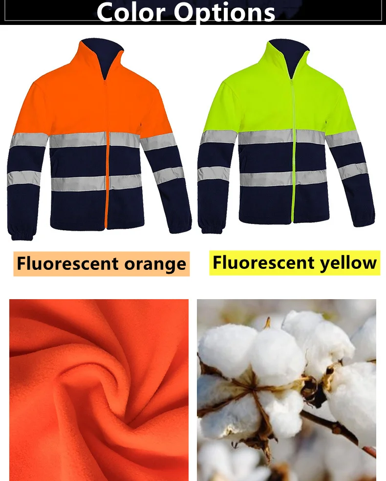 High vis reflective polo shirt safety vest construction t shirt apparel safety clothing high visibility vest safety apparel