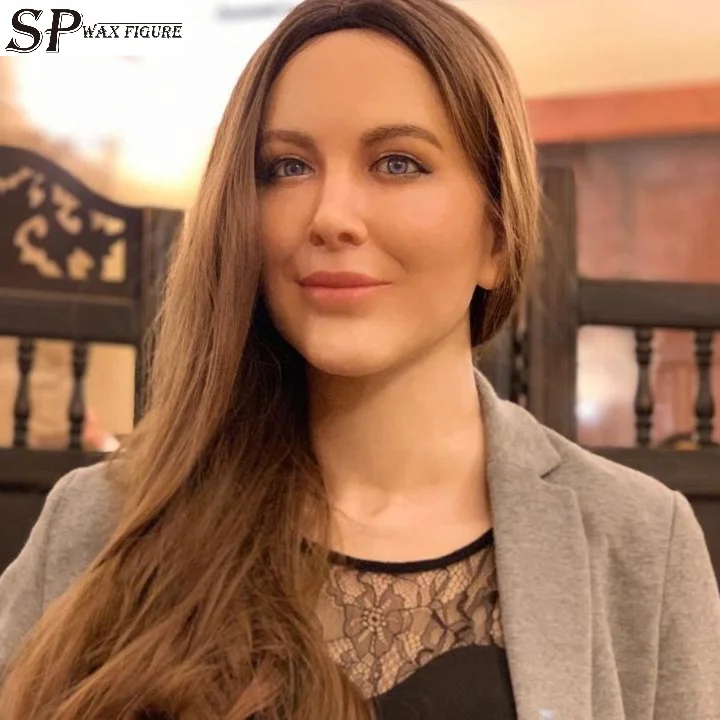 Hyper realistic middle east super star Nancy ajram Human lifesize Realistic Mannequins, wax figurine, silicone figurine