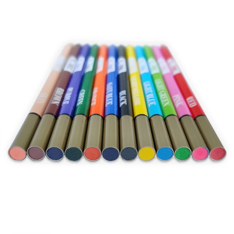 Art supplies woodless colored pencil 12 color pencils for kids