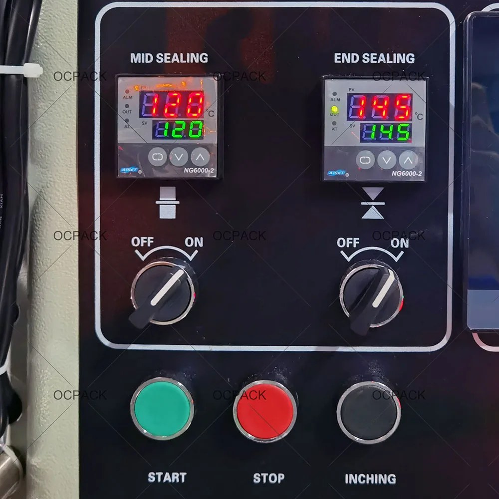 OC-250B автоматическая горизонтальная Подушка маленькие тонкие сумка для изготовления твердых конфет автоматическая упаковочная машина для подушек