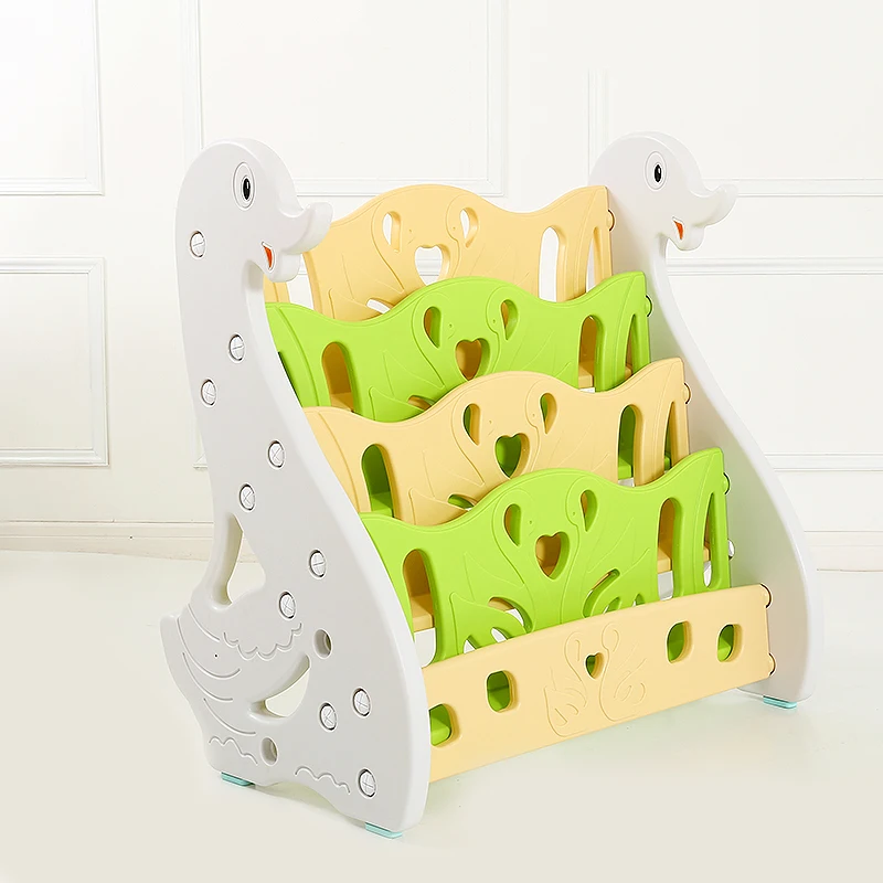 Дельфин Тема пластик экологический материал для домашнего использования, 4-слоистые Детские книжная полка