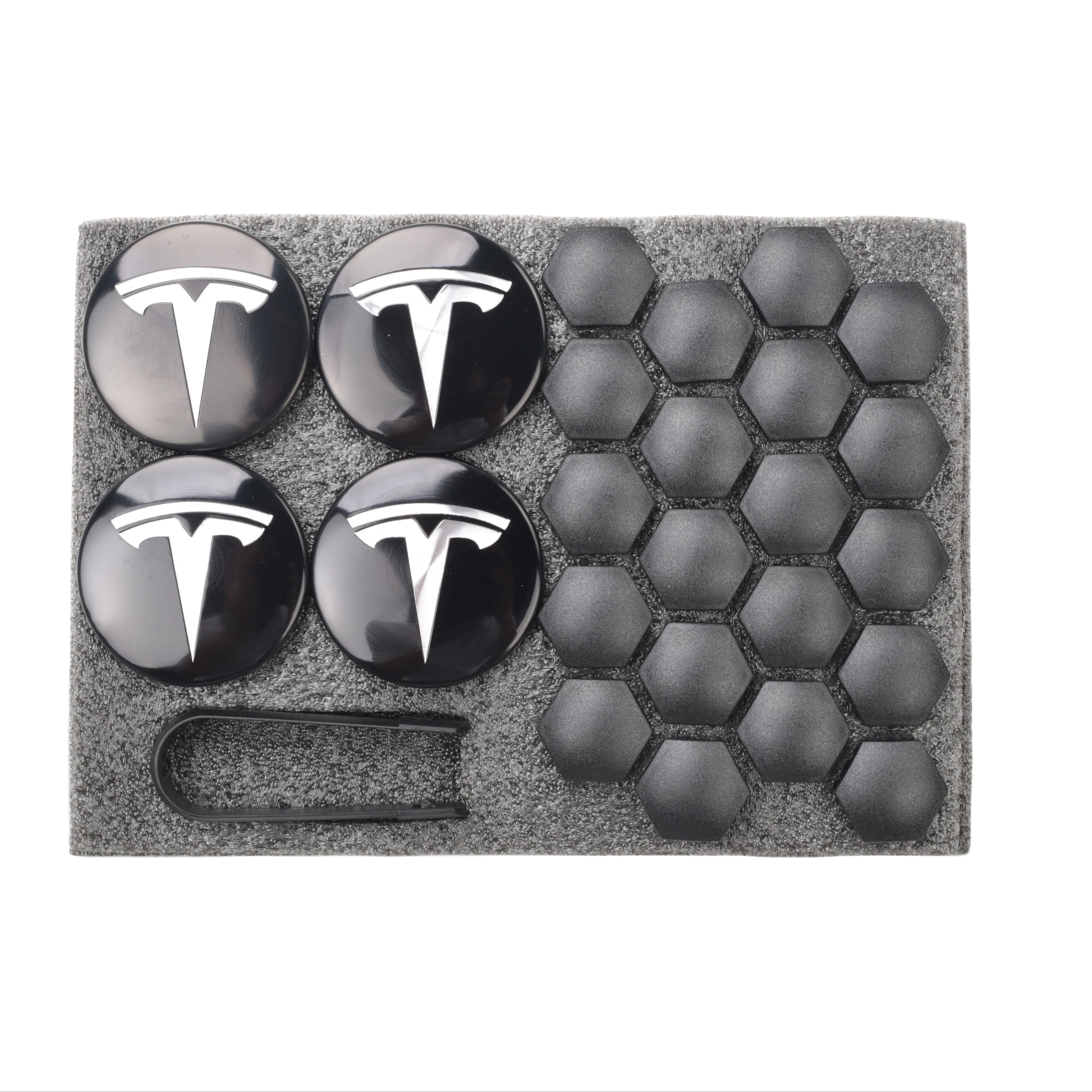 Tesla Car Wheel Hub Caps Alloy Wheels Hub caps Tesla Model 3 Wheel Center Hub Cover For Tesla Modele 3 Accessoires