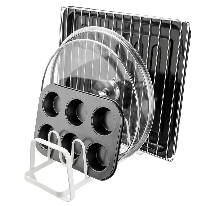 
 Handmade Kitchen organizer pan lid holder rack pan pot cover lid storage holder  