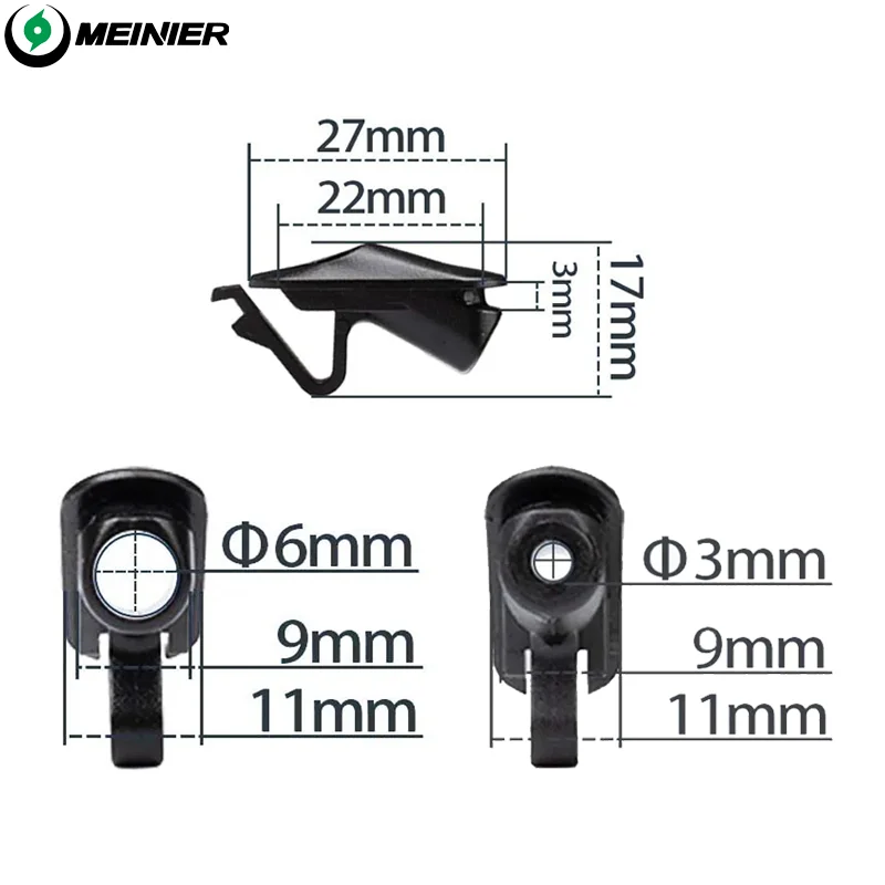 Bicycle Cable Guide Parts Brake Shift Housing Plug Cable Tube Buckle Housing guide Hole Plug Bike Derailleur Shift Cable guide