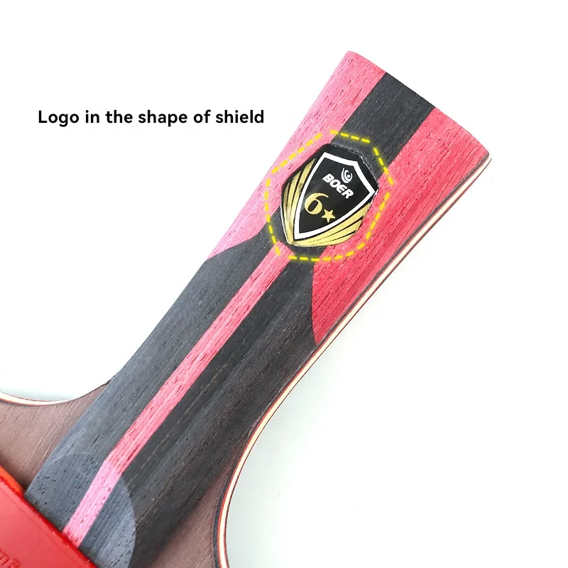 BOER Professional 6 Star Table Tennis Racket Suitable For Table Tennis Competition