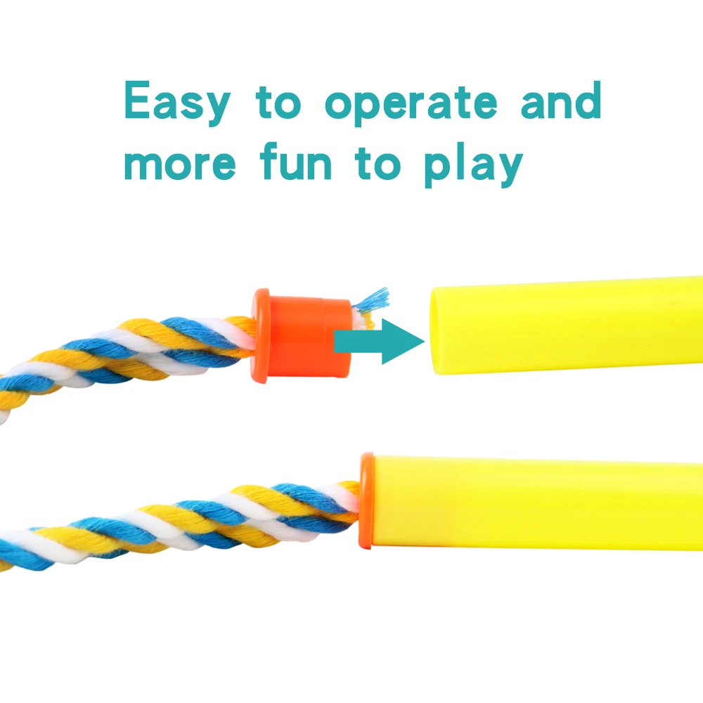Summer Party Bubble Rope Toys Magic Colourful Bubble Toys For Kids Outdoor Fun