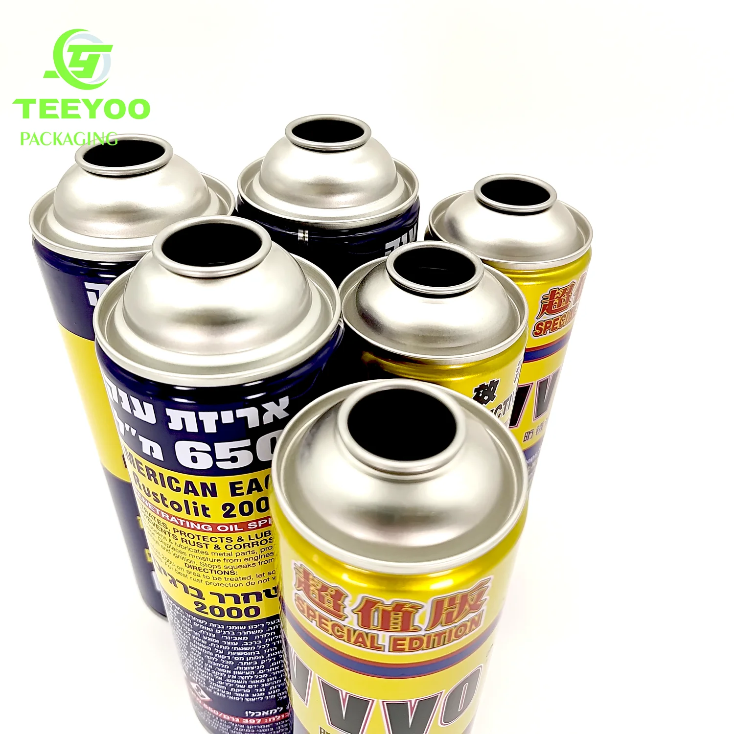 Manufacture Metal Tin Aerosol Can Empty Aerosol Spray Can