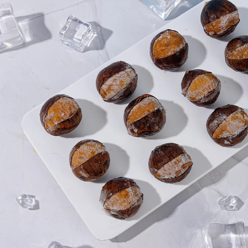 Новый бренд hebei zunhua, каштаны, упакованные в ядра, закуски, жареные каштаны с сертификатом CE