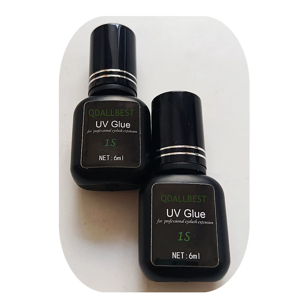 Custom Logo Low Humidity Professional Fast Dry Individual Eyelash Extension Adhesive Glue Waterproof UV Eye Lash Glue Wholesale