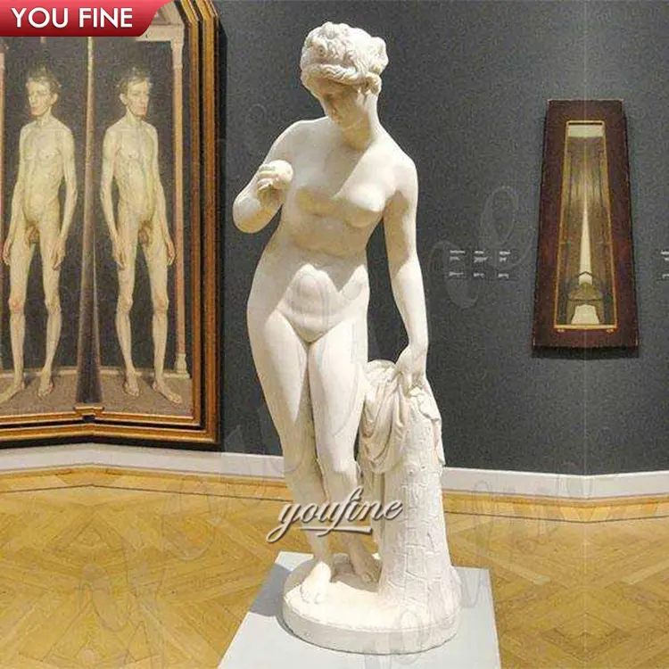 Garden Life Size Polishing Marble Venus Priapus Statue