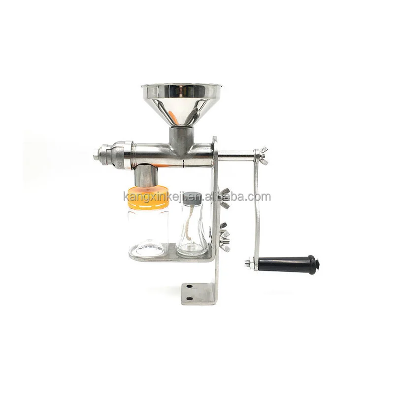 Manual Hot Cold Hand-cranked Small Oil Sesame Peanut Rapeseed Soybean Press Machine