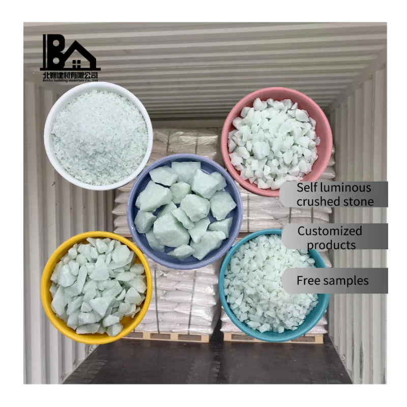 Высокое качество высокая яркость светящийся камень в темноте Сияющие гальки светящиеся камни