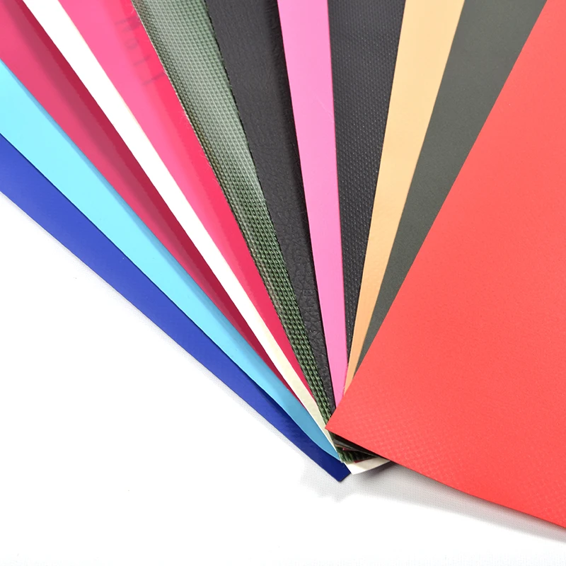 PVC and Polyester Fabric Material  for Truck Cover and Tent Fabric