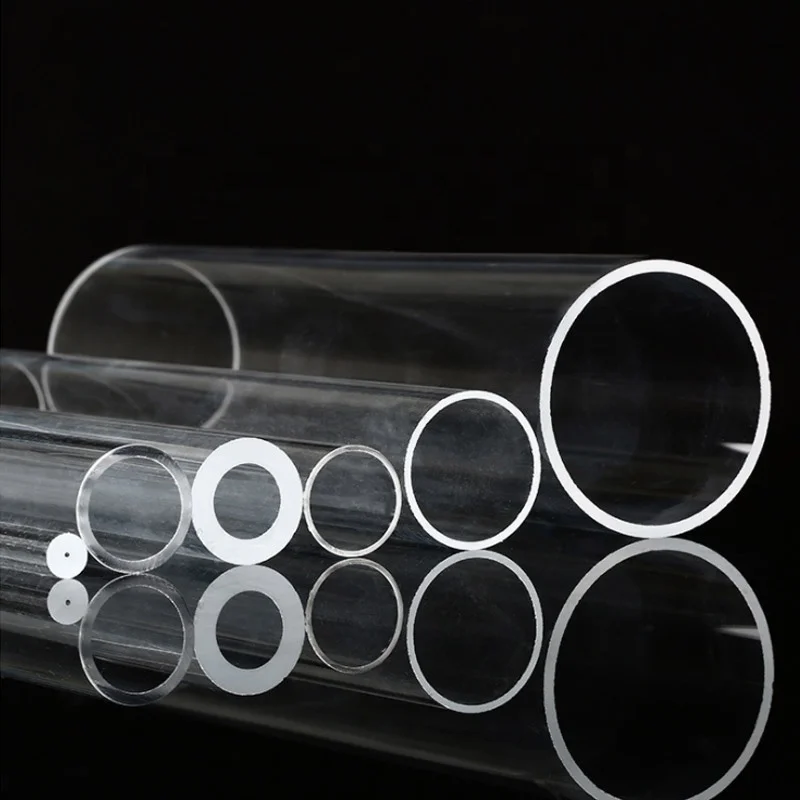 high temperature small diameter quartz tube