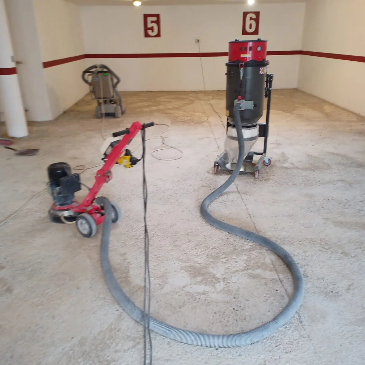 Honda  Engine Flooring Machine Industrial Vacuum Cleaner