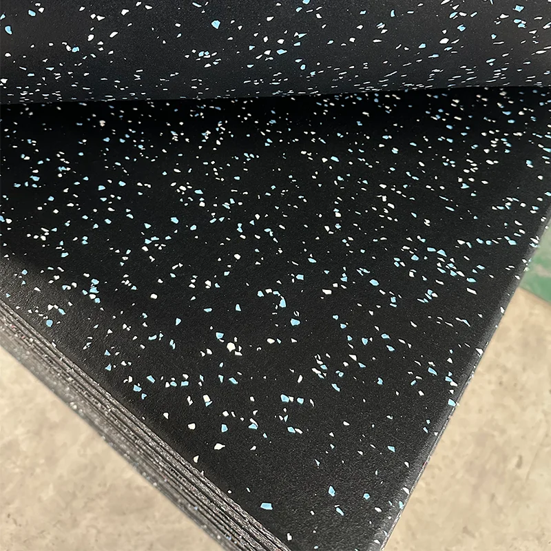 Хит продаж 15% напольное покрытие EPDM в горошек для тренажерного зала резиновая плитка износостойкая 20 мм фитнес-пол стационарного оборудования