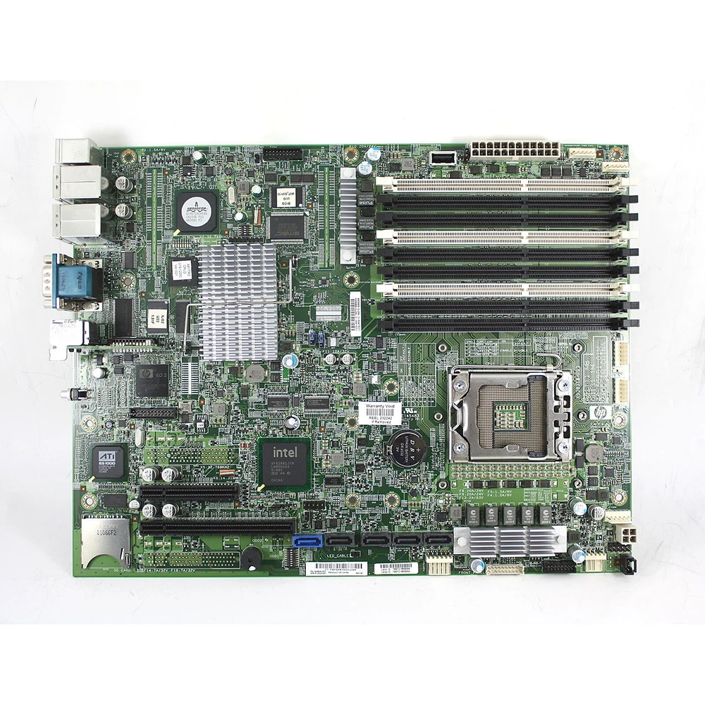 Материнская плата сервера для HP Proliant DL320 G6 E145483 полностью протестирована 536391-001 538935-001 610524-001