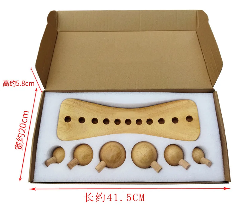 Triggers Points Physical Therapy Wood Chiropractic Adjustment Tool Psoas Muscle Release Deep Tissue Masaj Aleti