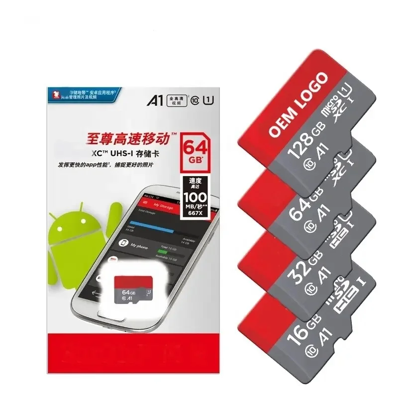 Wholesale Original S Ndisk Ultra A1 Card 100MB/S 16GB 32GB 64GB 128GB 256GB Flash Memory Card TF Card for All Phones Cameras_9