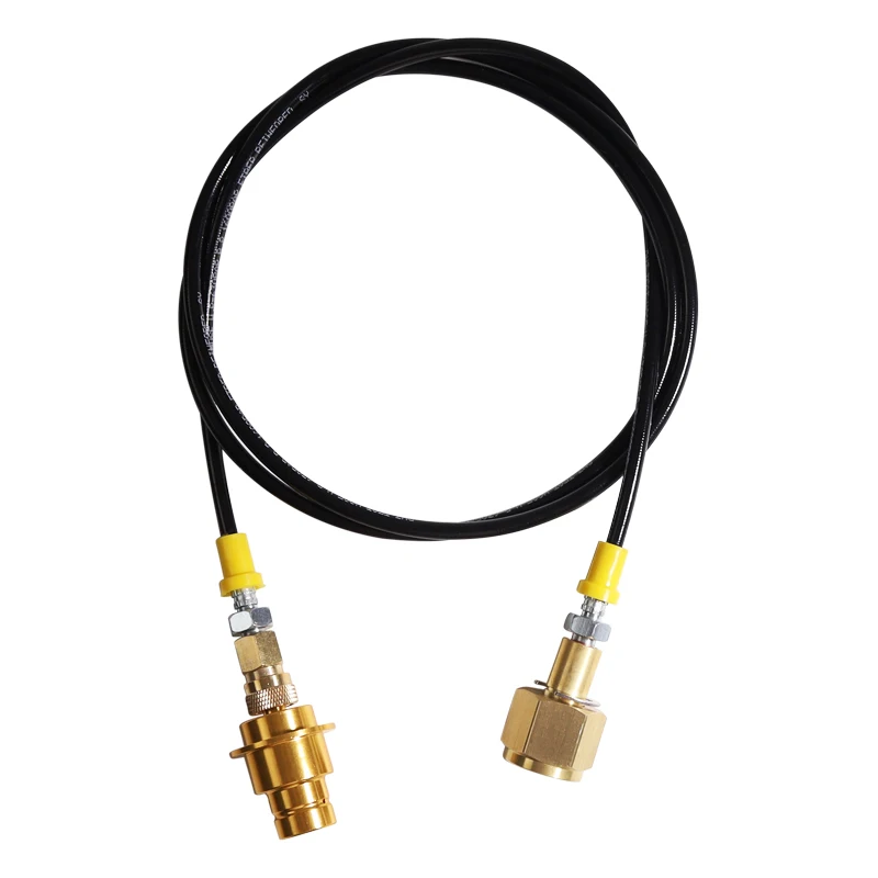 New 1.5m Soda Water Cylinder SodaMaker Soda DUO Quick Disconnect CQC to External Co2 Tank  Adapter & Hose Kit W/QD Connector
