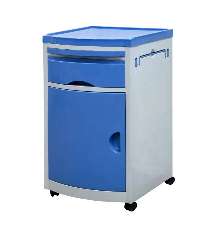 Cheap hospital bedside screen storage cabinet/hospital bed cabinet