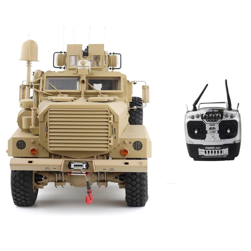 New arrival TRASPED HG-P602 STANDARD 1:12 6WD US RC MILITARY TRUCK Remote Control Truck