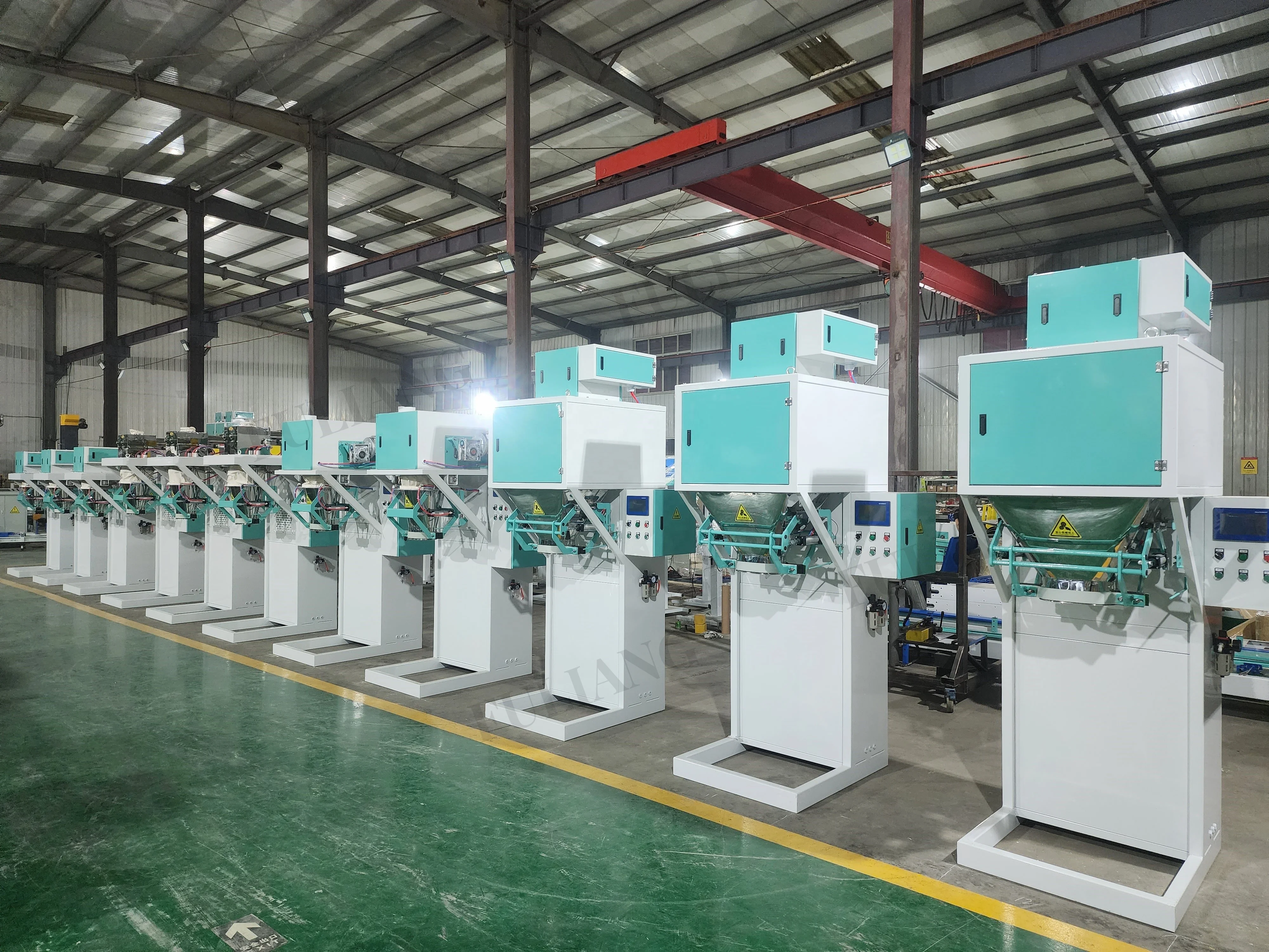 3kg 5kg 10kg 25kg 50kg Automatic Packers Filling Machine Fertilizer Feed Rice Bagging Lentils Spices Granular Packing Machine