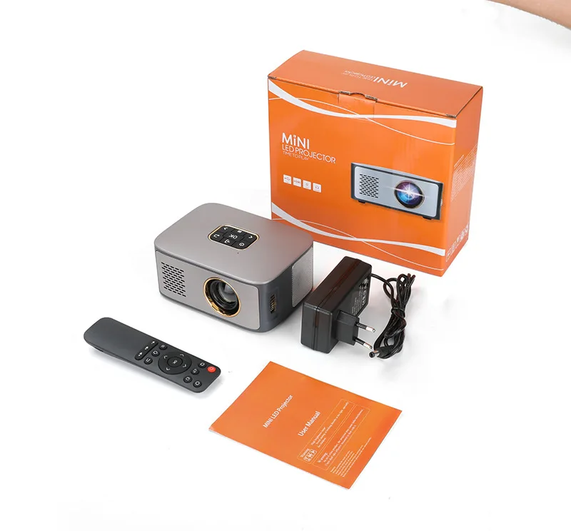 Умный HD LCD TFT батарея для зарядки USB 576P 720P 1080 Встроенные динамики домашнего кинотеатра видеосъемки мини карманный