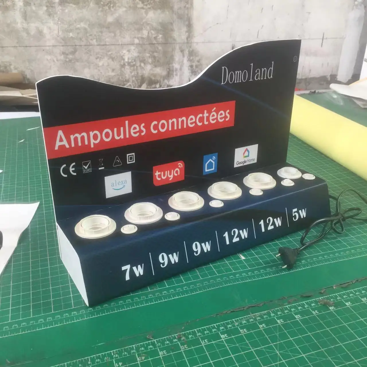 Коробка для тестирования светодиодных ламп