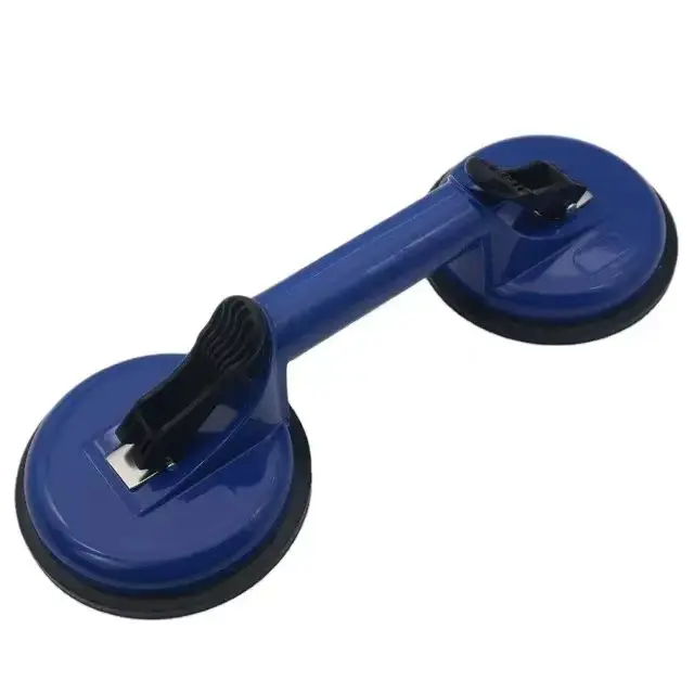 Hot aluminum alloy double-claw ceramic tile glass vacuum sucker powerful suction device
