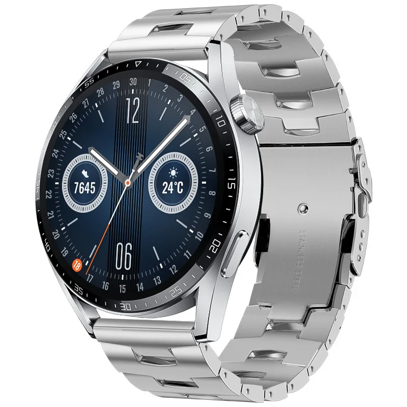 Новый ультралегкий титановый ремешок для SAMSUNG galaxy watch 3 HUAWEI gt pro аксессуары умных часов