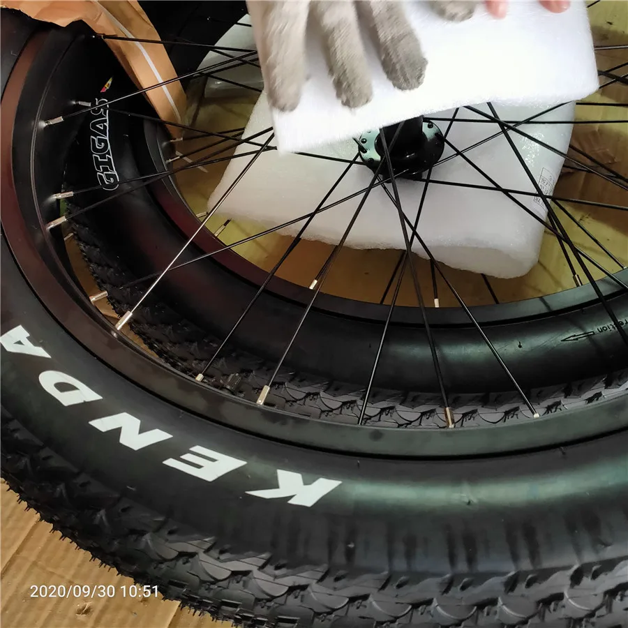 4,0 толстые резиновые шины, 26 дюймов, черные высококачественные толстые шины для велосипеда