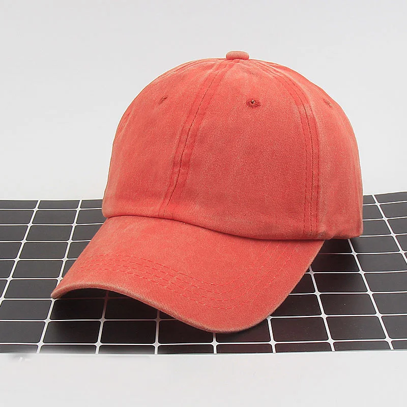 Hat summer outdoor peaked new york baseball cap washed distressed baseball cap retro denim sun sports cap hats custom