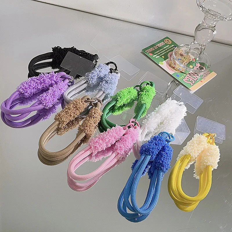 Mobile Phone case Universal Hanging Rope Wristband Colorful Woven Rope Accessory Anti Lost Rope Mobile Phone Hanging Accessory