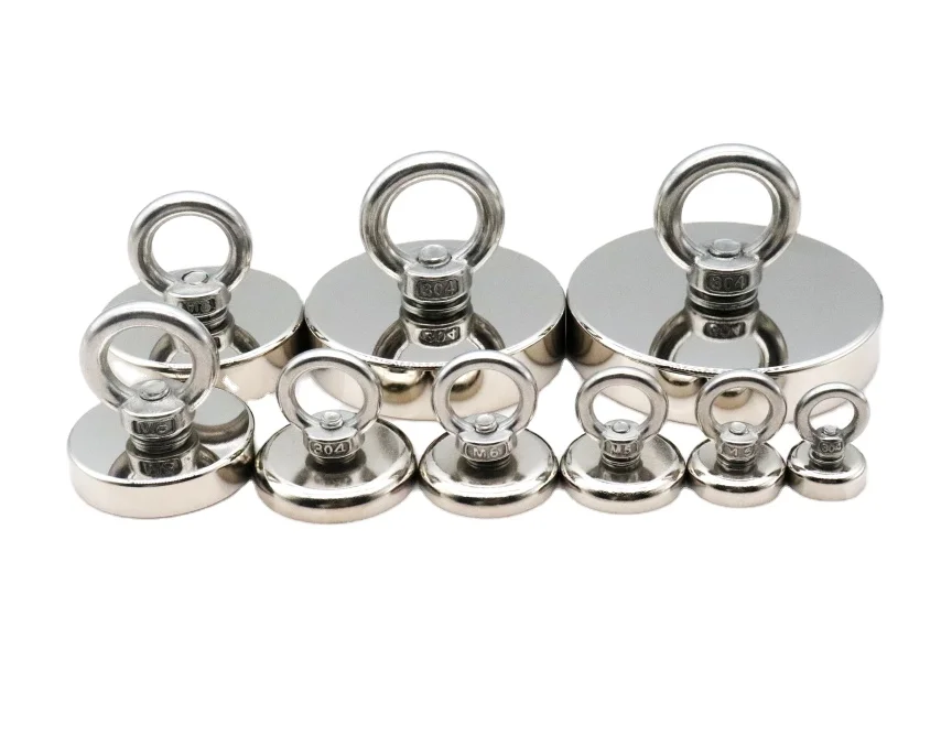 Hot Neodymium Fishing Magnet With Rope and Box Package